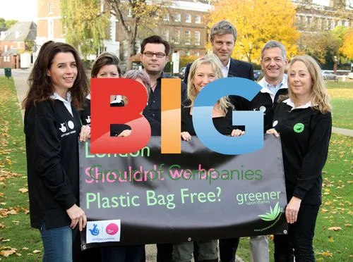 Zac Goldsmith and Roz Savage on Richmond Green