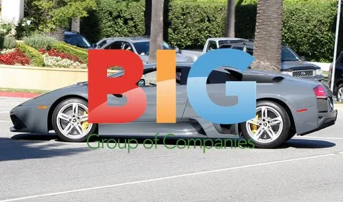 50 Cent in Lamborghini, Beverly Hills