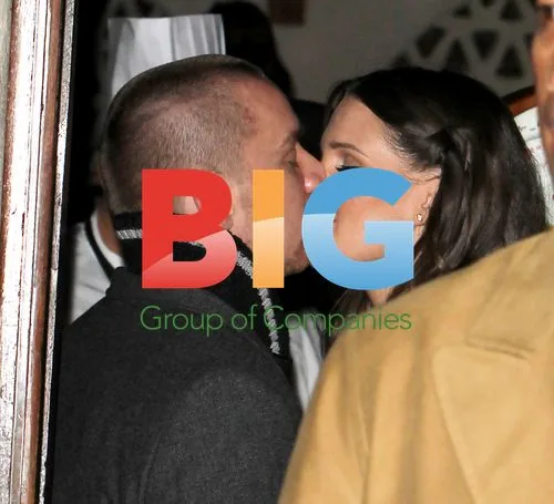 Danielle Lloyd and Jamie O'Hara Leaving Momos