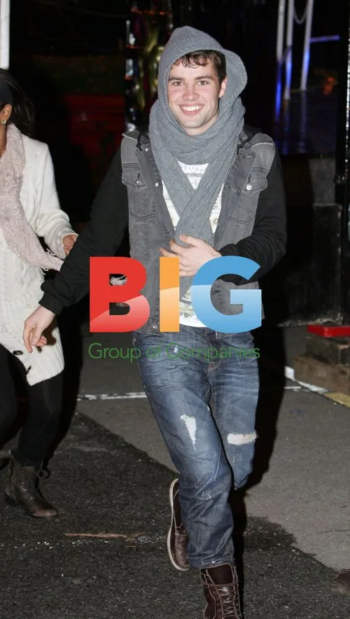 Joe McElderry Enjoys Guy Fawkes