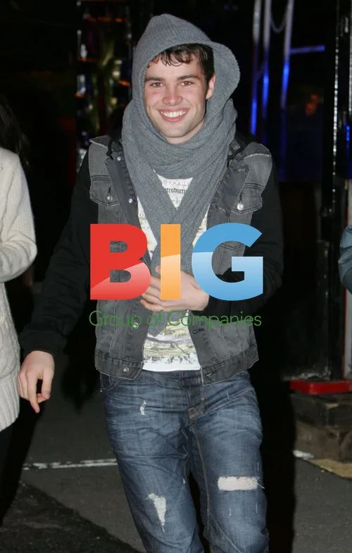 Joe McElderry Celebrates Guy Fawkes in Newcastle