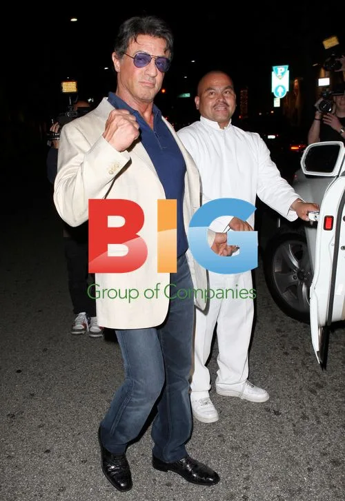 Stallone Family Leaves Mr. Chow