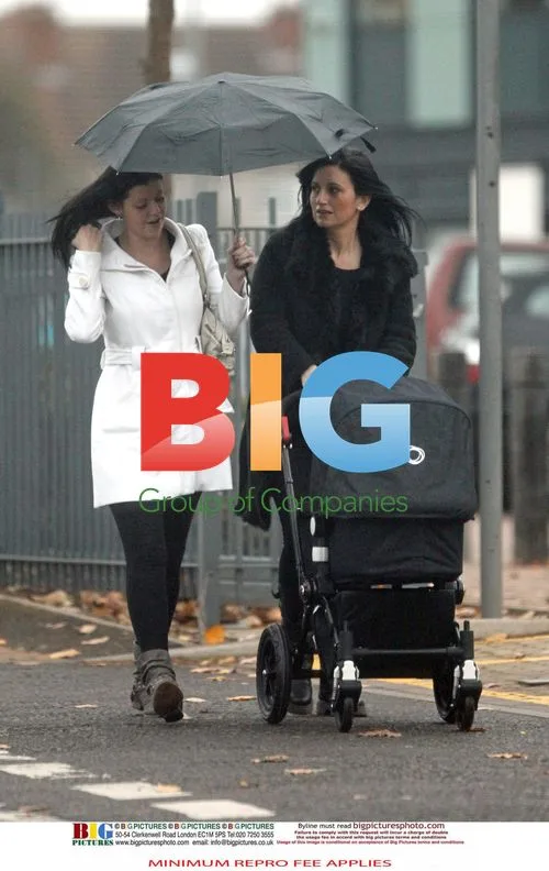 Makeup Artist Nicola Coleman with Baby in London