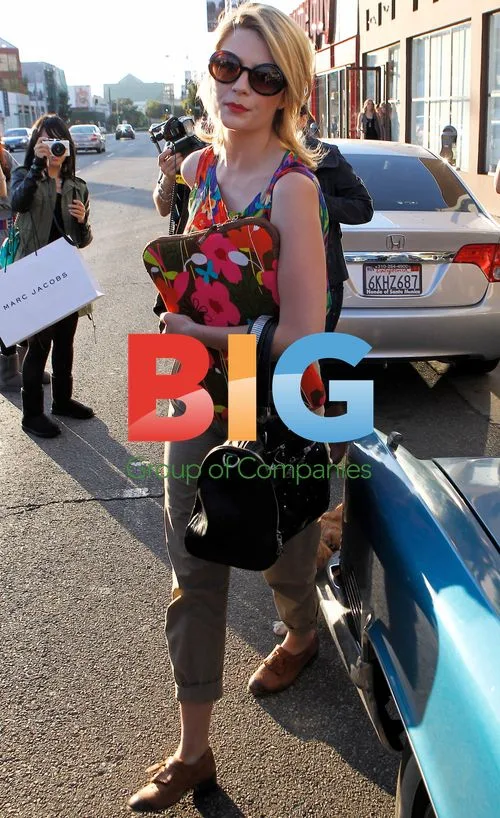 Mischa Barton Walks Dog in Beverly Hills