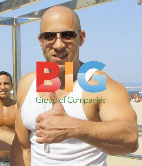 Vin Diesel at Copa Cabana Beach in Rio