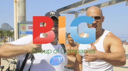 Vin Diesel at Copa Cabana Beach