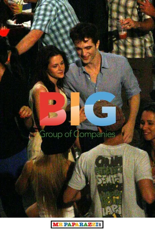 Kirsten Stewart and Robert Pattinson filming Twilight in Brazil