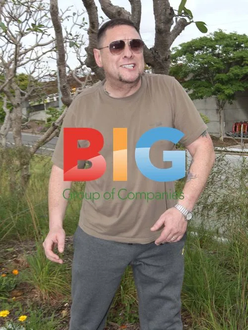 Shaun Ryder Arrives for 'I'm A Celeb' in Brisbane