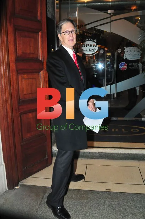 Liverpool Owner John Henry Out with Friends