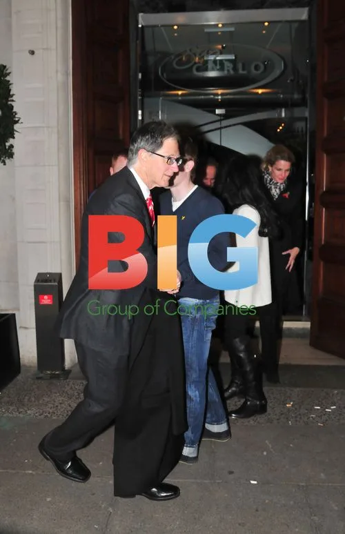 John Henry at San Carlo After Liverpool Win