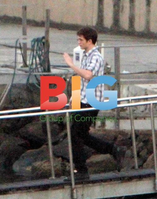 Robert Pattinson and Kristen Stewart film Twilight in Rio