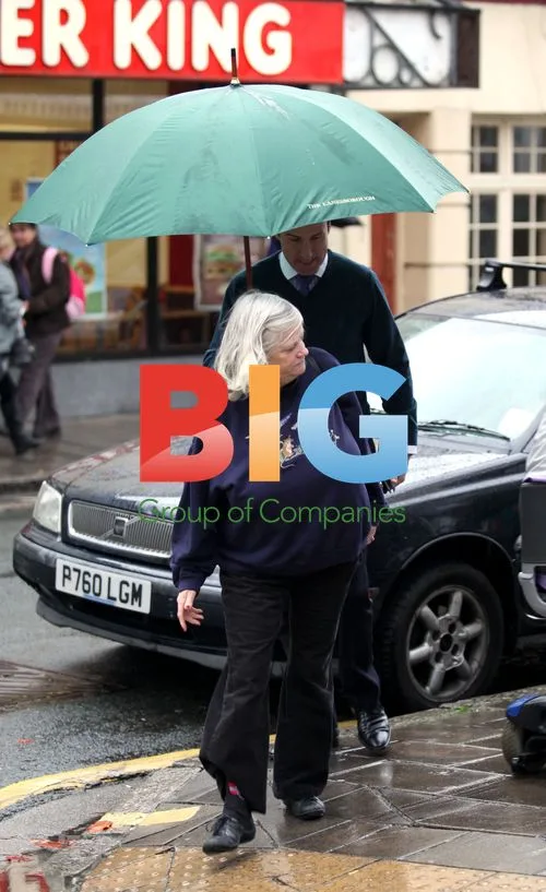 Ann Widdecombe and Anton du Beke in Newton Abbot