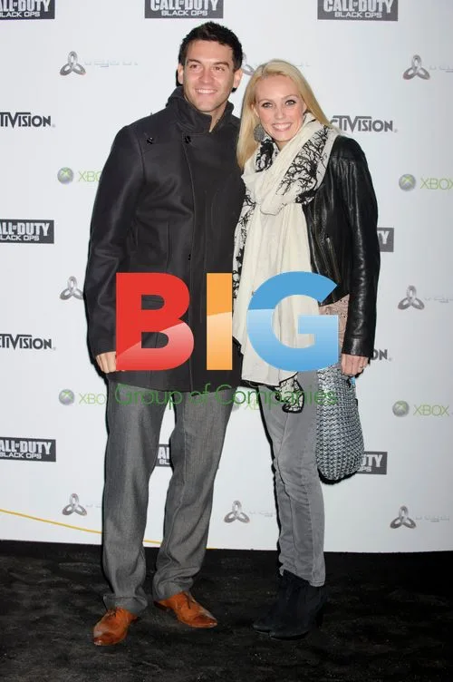 Kevin Sacre and Camilla Dallerup at CoD: Black Ops Launch