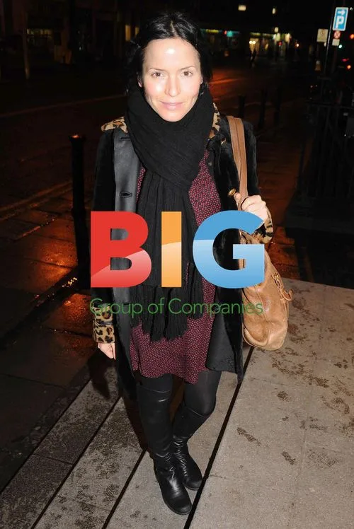 Andrea Corr and husband Brett Desmond at 'Jane Eyre' opening