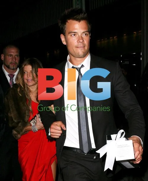 Josh Duhamel and Fergie at Glamour Magazine Awards