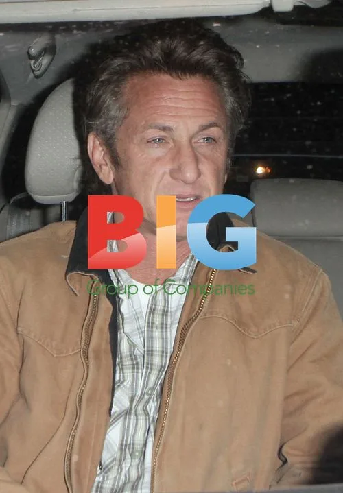 Sean Penn in Blue Collar Attire