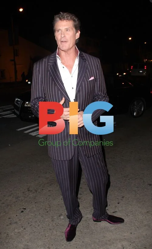 David Hasselhoff at DWTS 200th Episode Party