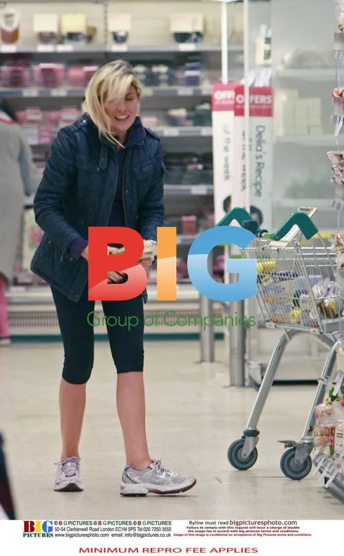 Pregnant Abbey Clancy Shopping
