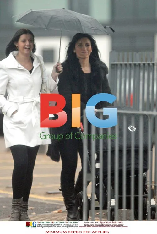 Ross Kemp's partner Nicola Coleman with baby