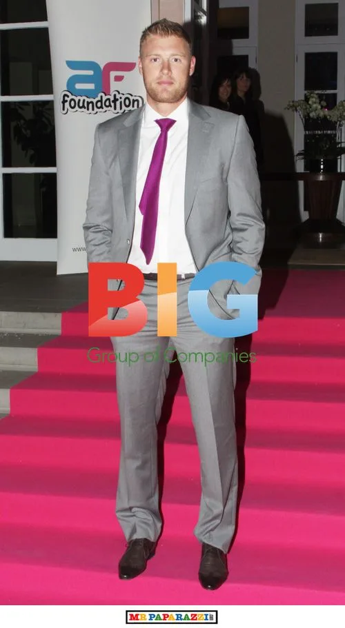 Andrew "Freddie" Flintoff at AF Foundation Bash
