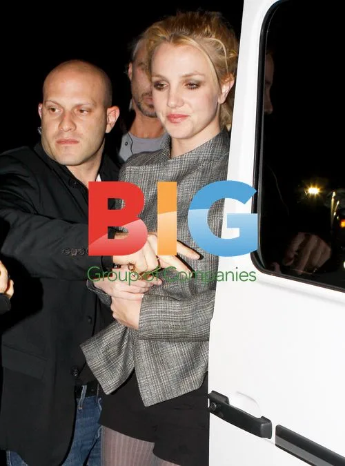 Britney Spears Visits Troubador