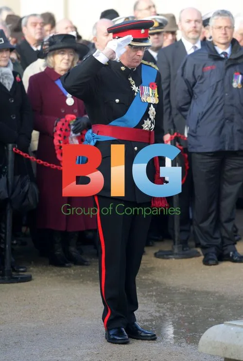 HRH Duke of Gloucester at Armistice Day