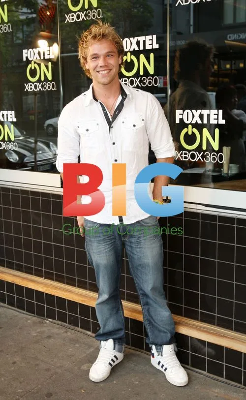 Lincoln Lewis at Foxtel on XBOX 360 Event