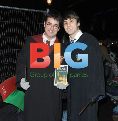Fans Camp for Harry Potter Premiere