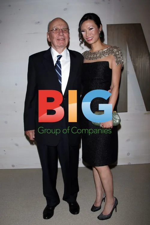 Rupert and Wendy Murdoch at MoMA Film Benefit