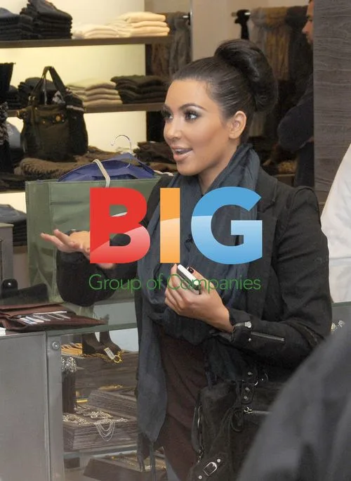 Kim Kardashian & Simon Huck Shopping