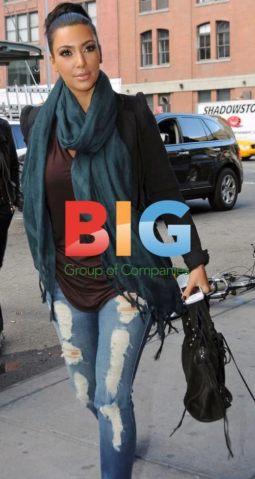 Kim Kardashian and Simon Huck Go Shopping