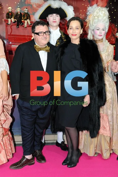 Kristin Scott Thomas and Alber Elbaz at Paris Department Store