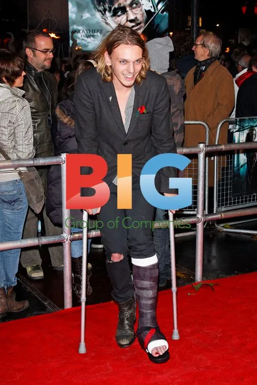 Jamie Campbell at Harry Potter Premiere