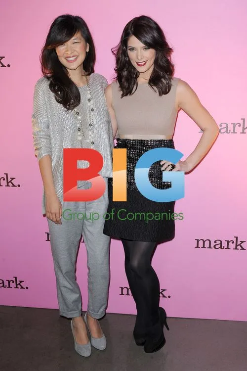 Suchin Pak and Ashley Greene at mark Event