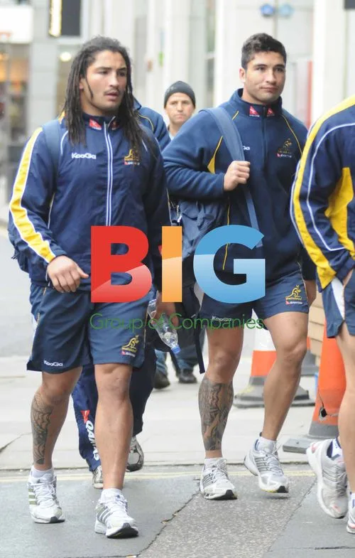 Australian Rugby Team in London