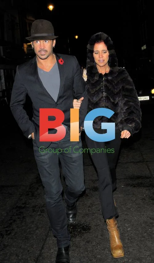 Colin Farrell Spotted in Soho, London