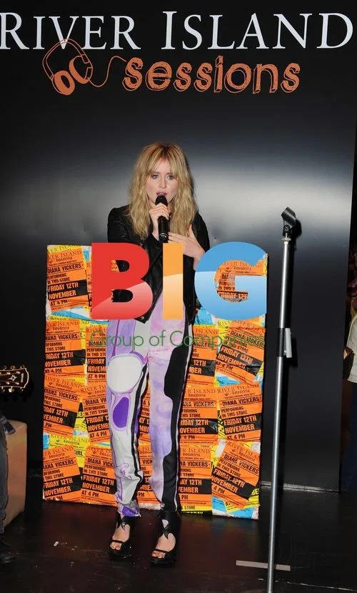 Diana Vickers at River Island