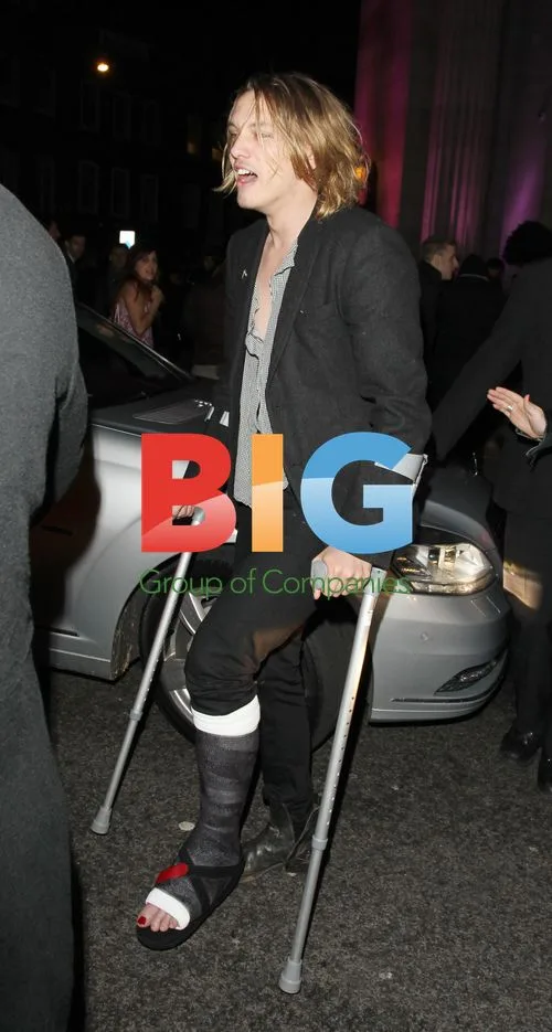 Jamie Campbell Bower at Harry Potter Afterparty