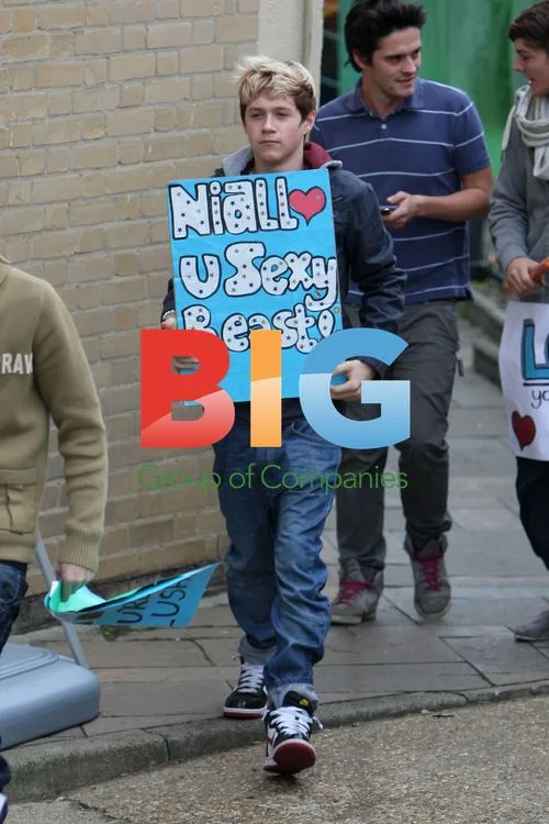One Direction Arrive at X Factor Studios