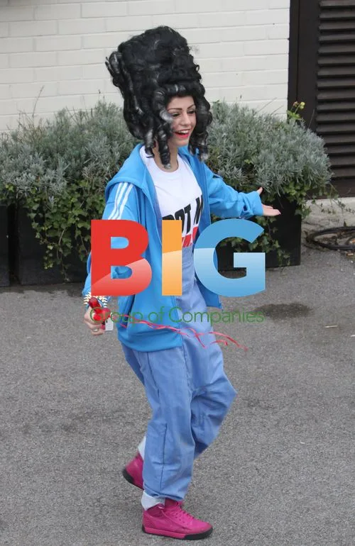 X Factor Contestants Laugh in London