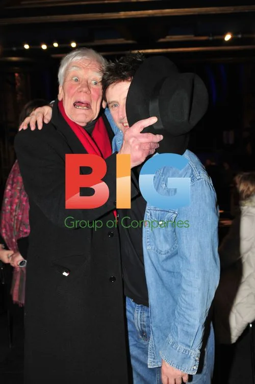 Cherie Blair and Tony Booth Out in Liverpool