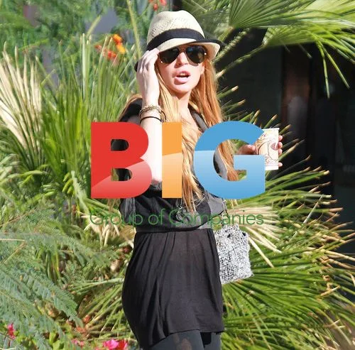 Lindsay Lohan Attends Palm Springs Meeting