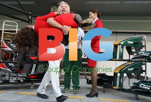 Sir Richard Branson at Abu Dhabi Grand Prix
