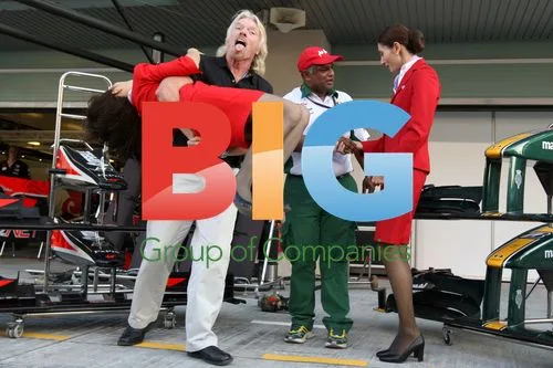 Sir Richard Branson at Abu Dhabi Grand Prix
