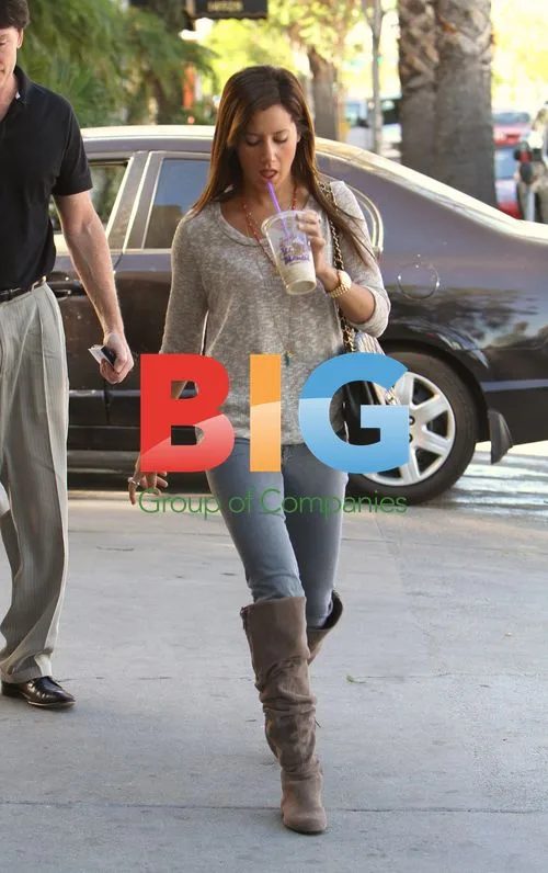 Ashley Tisdale Out for Lunch