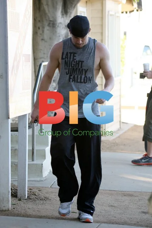 Channing Tatum Post-Workout in Beverly Hills