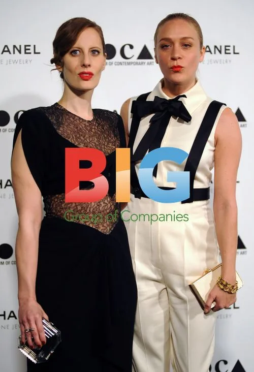 Liz Goldwyn and Chloe Sevigny at MOCA Gala