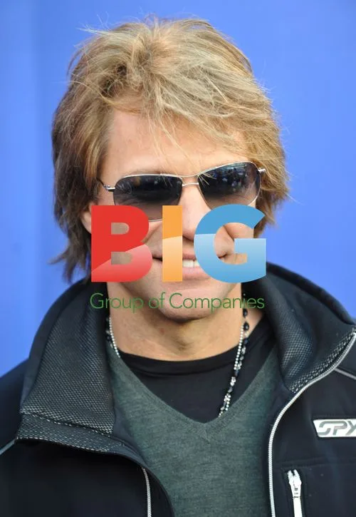 Jon Bon Jovi at NY Giants Game