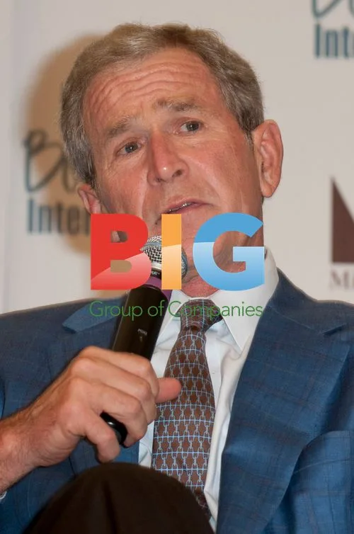 Former U.S. President George W. Bush Presents His Book at Miami