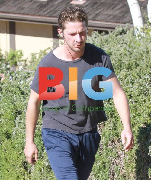 Shia LaBeouf Jogging in Van Nuys